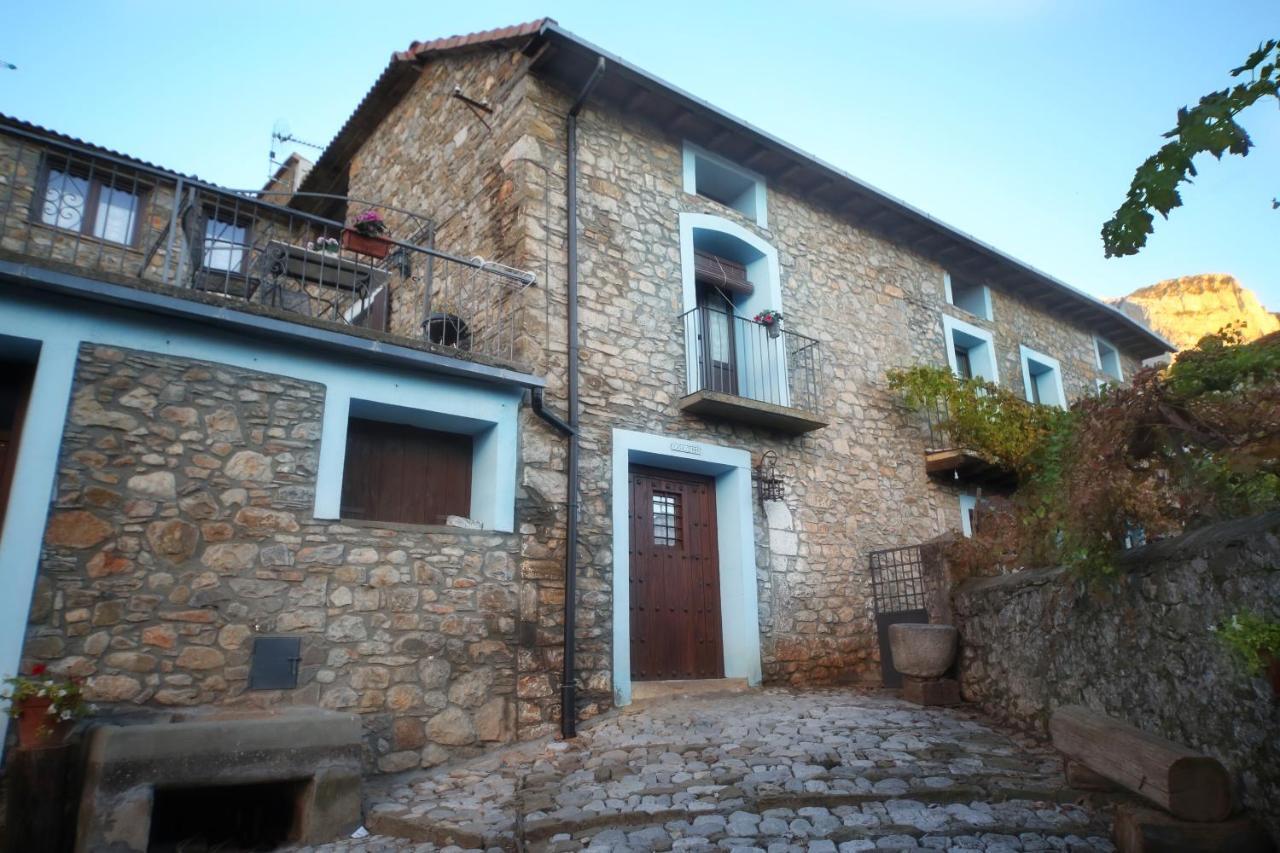 Apartamento El Fenal De Turmo Casa Rural "El Capricho De Nieves" Laspuña Extérieur photo