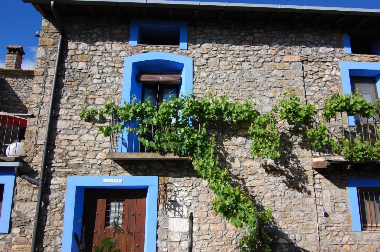 Apartamento El Fenal De Turmo Casa Rural "El Capricho De Nieves" Laspuña Extérieur photo
